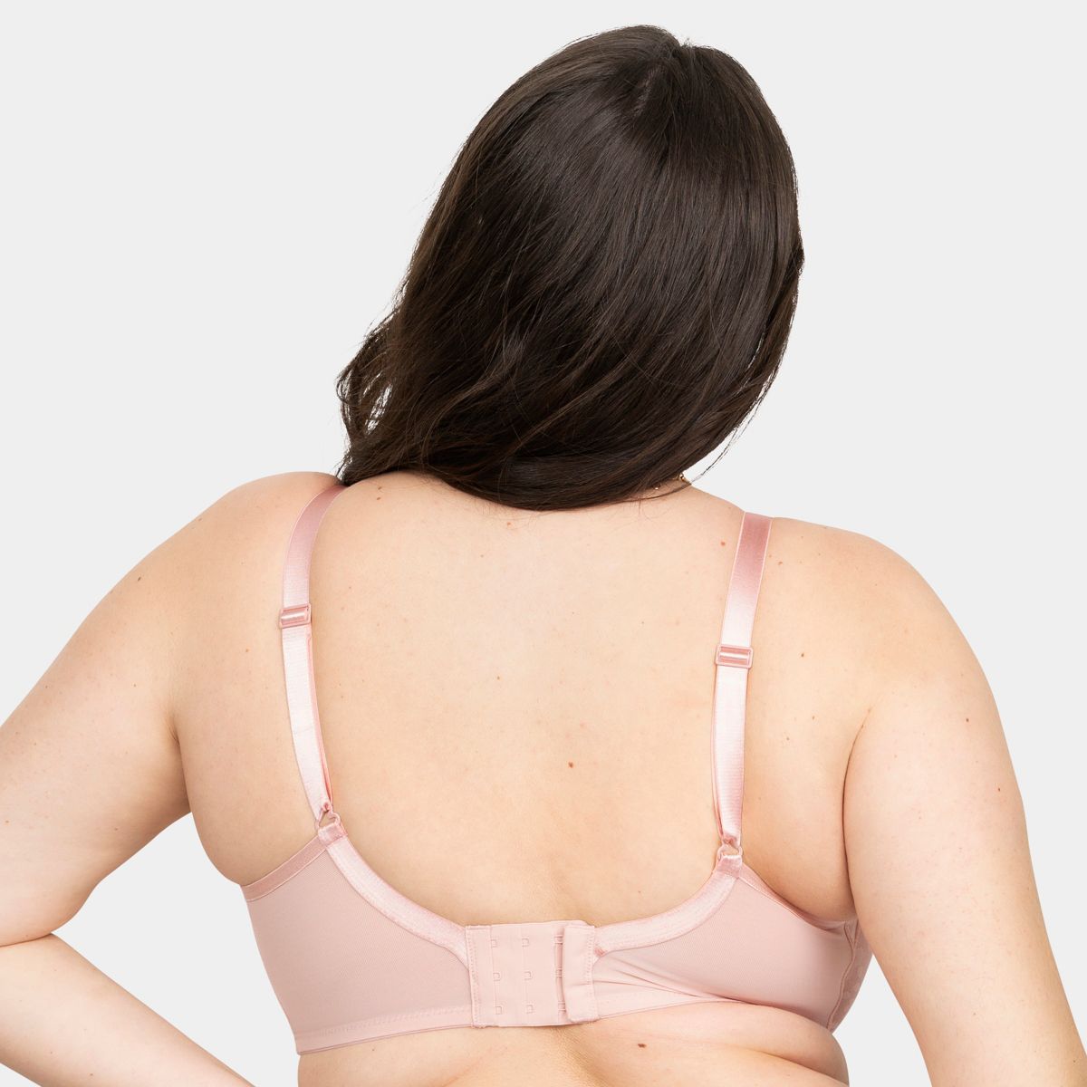 Curvy Couture No-Show Lace Plunge T-Shirt Bra - thumbnail 8