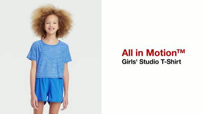 Girls&#39; Studio T-Shirt - All in Motion&#8482;, 2 of 8, play video