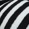 Dsvimoy Accent Chair Bean Bag Sofa with Soft Stuffed Filling and Convenient Pocket for Relaxation, White and Black, 17.7"*15.8"*13.78" - 4 of 4