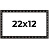 PosterPalooza | 22x12 Bamboo Picture Frame, UV Acrylic, 4 Finishes - Brown, Black, Gold, and Natural - 2 of 4
