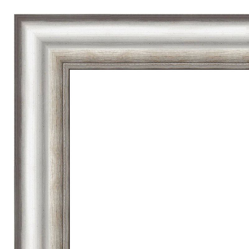 45&#34; x 35&#34; Salon Framed Bathroom Vanity Wall Mirror Silver - Amanti Art, 4 of 11