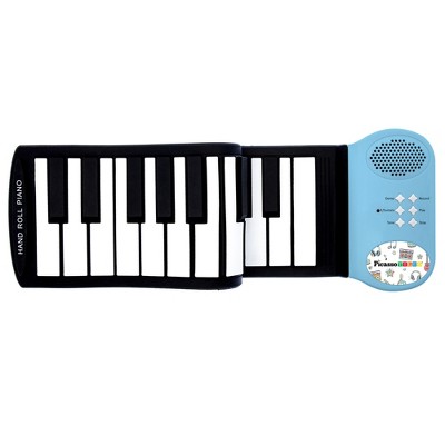 PICASSO-TILES 49 Key Electronic Roll Up Piano, STEM Toys for Kids 3+