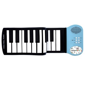 PICASSO-TILES 49 Key Electronic Roll Up Piano, STEM Toys for Kids 3+ - 1 of 4