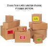 Tape Logic Labels "Do Not Double Stack" 2" x 8" Fluorescent Orange 500/Roll SCL568 - 3 of 4