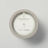 Mini Cement Zest Soy Blend Jar Candle Gray 5oz - Hearth & Hand™ with Magnolia - image 3 of 3
