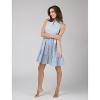 Olive Workshop Newport Mini Dress Blue - 3 of 4