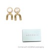 Adornia 14k Gold Plated Gila Hoops - 2 of 2