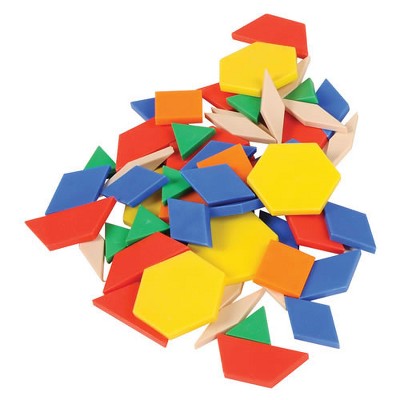 EDX Education Pattern Blocks - 250 Pieces