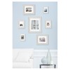 7pc Distressed White Mixed Profile Frame Kit - Gallery Perfect - image 4 of 4