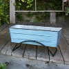 ACHLA Designs With Odette Stand Rectangular Steel Planter Boxes - 2 of 4