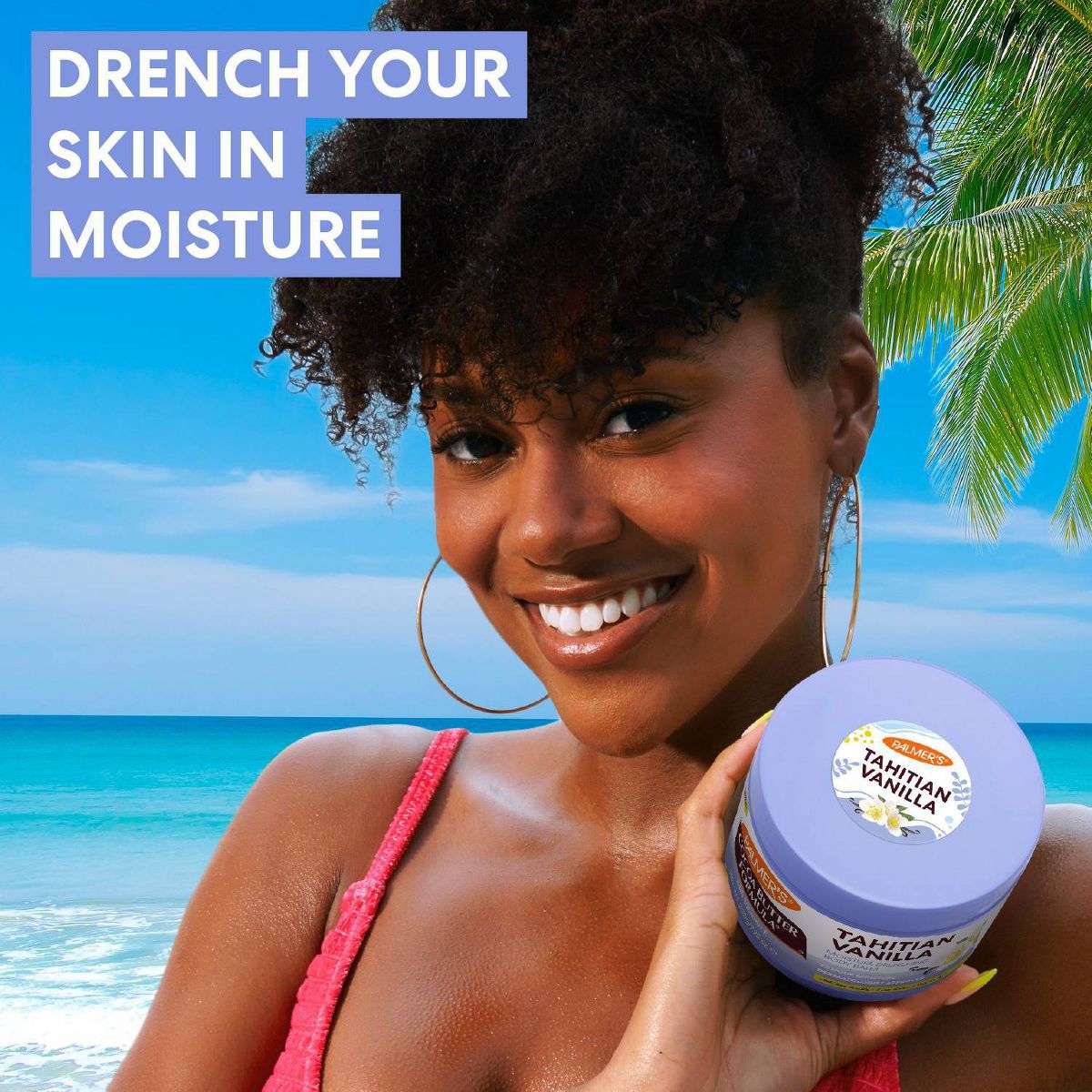 Palmer's Moisture Drenching Solid Hand and Body Lotion - Tahitian Vanilla - 7.25oz - thumbnail 3