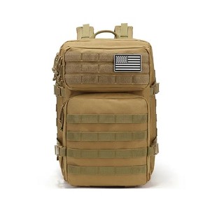 Link Military Backpack 45L Molle Army Tactical 3 Day Survival Waterproof Outdoor Fishing Hiking Camping Bug Out Backpack 900D Oxford Assault Pack - 1 of 4