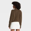 Women's Cozy Cable Crewneck Pullover Sweater - Universal Thread™ - 2 of 3
