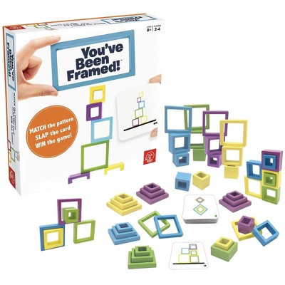 Roo Games: You've Been Framed - Fun Wooden Stacking Game for Families & Kids