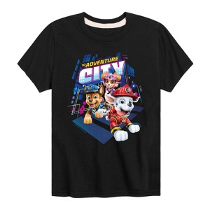 Boys' - Paw Patrol - To Adventure City Short Sleeve Graphic T-Shirt - 1 of 4