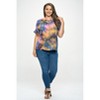 WEST K Women's Luciana Ruffle Sleeve Tie Neck Blouse - 4 of 4