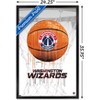 Trends International NBA Washington Wizards - Drip Basketball 21 Framed Wall Poster Prints - 3 of 4