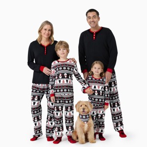 PATPAT Family Chritsmas Pajamas Matching Sets Holiday Christmas Pjs baby Sleepwear including Socks - 1 of 1