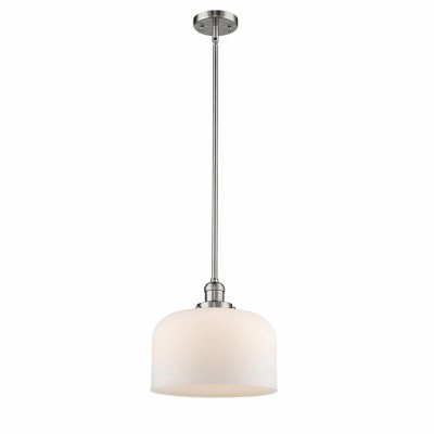 Bell - 1 Light Mini Pendant In Industrial Style-13 Inches Tall and 12 Inches Wide