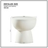 NicBex Fiberglass Cream Style Simple Coffee Table,Elegant Shape Side Table,Center Table for Living Room,Bedroom - 2 of 2