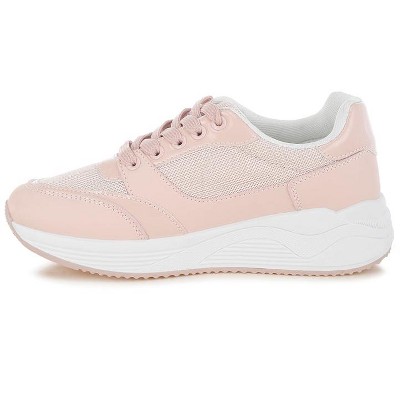Женские кроссовки London Rag Womens Subasa Chunky Mesh Lace Up Sneakers 8 — фото 5