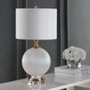 26.5" LED Glass/Crystal Table Lamp - JONATHAN Y - 3 of 4