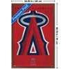 Trends International MLB Los Angeles Angels - Logo 25 Framed Wall Poster Prints - 3 of 4