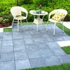 Courtyard Casual Natural Slate Deck Tile, 6 pc Set - 2 of 4