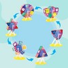 Picasso-TILES 63 PC Ferris Wheel Set, Magnetic Tiles, Building Blocks, STEM Toys for Kids 3+ - 4 of 4