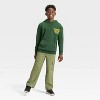 Boys' TMNT Battle Tycoon Hooded Sweatshirt - Green - 4 of 4