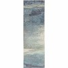 Hauteloom Alvaton Abstract Blue Rug - 2 of 4