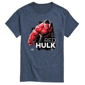 Men's - Marvel - Red Hulk Short Sleeve Graphic T-Shirt - 1 of 4