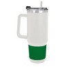 NHL Dallas Stars White Colossus Travel Mug with Team Color Silicon Gripe - 40oz - 2 of 4