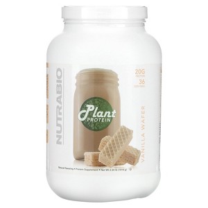 NutraBio Plant Protein, Vanilla Wafer, 2.24 lb (1,018 g) - 1 of 4