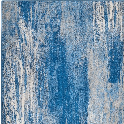 silver/blue