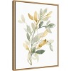 Amanti Art Sage and Sienna Leaves II by Jennifer Goldberger Canvas Wall Art Print Framed 18 x 24-in. - 3 of 4