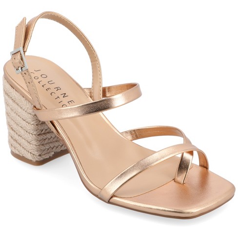 Sandals on sale covered heel