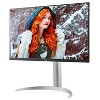 Manufacturer Refurbished LG 27UP650-W Gaming FreeSync 27" IPS Monitor, Silver - 2 of 3