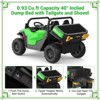 Jojoka  24V Ride On Dump Truck for Kids, 2-Seater Electric Car with Remote, 4WD, Dump Bed, Shovel, Music & Lights - 3 of 4