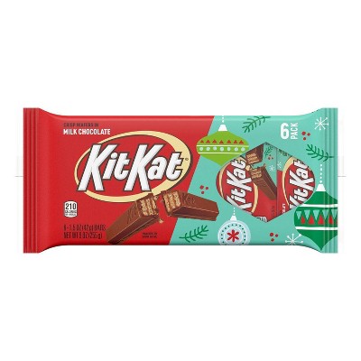 Kit Kat Holiday Milk Choclate Bar - 9oz/6ct