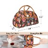Tirrinia Fashionable Lunch Bag with Leather Handle, Insulated  Reusable Lunch Totes for Women & Men, Lunch Box for Working, Picnic, School - 3 of 4