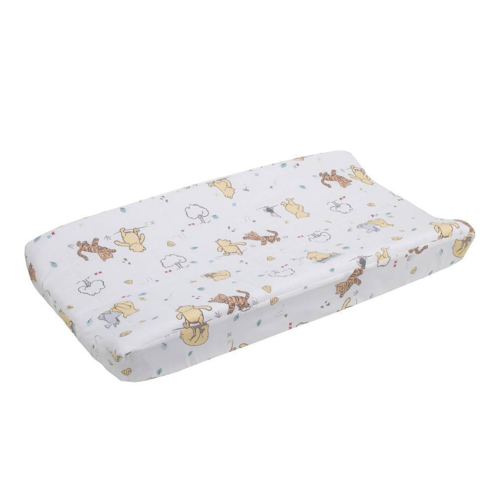Photos - Changing Table Disney Baby Winnie The Pooh Classic Pooh Quilted Changing Pad Cover