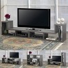 Brassex Tia TV Stand for TVs up to 66" Gray - 2 of 4