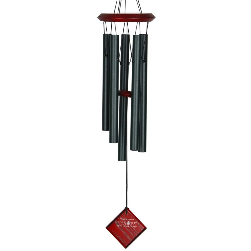 Woodstock Windchimes Chimes of Polaris Evergreen, Wind Chimes For Outside, Wind Chimes For Garden, Patio, and Outdoor Décor, 22"L, 4 of 9