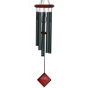 Woodstock Wind Chimes Encore® Collection, Chimes of Polaris, 22'' Green Wind Chime DCE22 - image 3 of 4