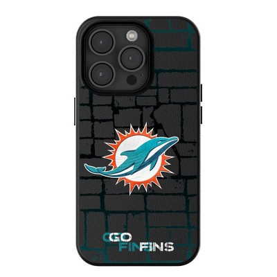 NFL AFC Teams Brick Wall MagSafe Compatible Cell Phone Case for Apple iPhone