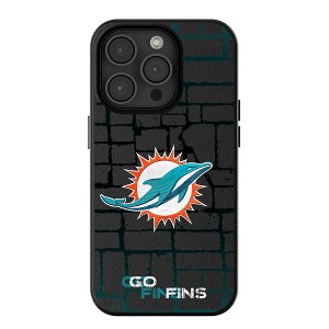 NFL AFC Teams Brick Wall MagSafe Compatible Cell Phone Case for Apple iPhone - 1 of 4