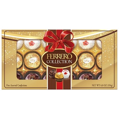 Ferrero Rocher Collection Chocolate Holiday Box - 6.8oz/18ct