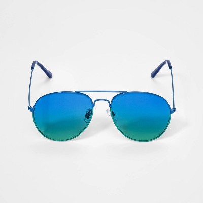 Kids' Aviator Sunglasses - Cat & Jack™ Blue