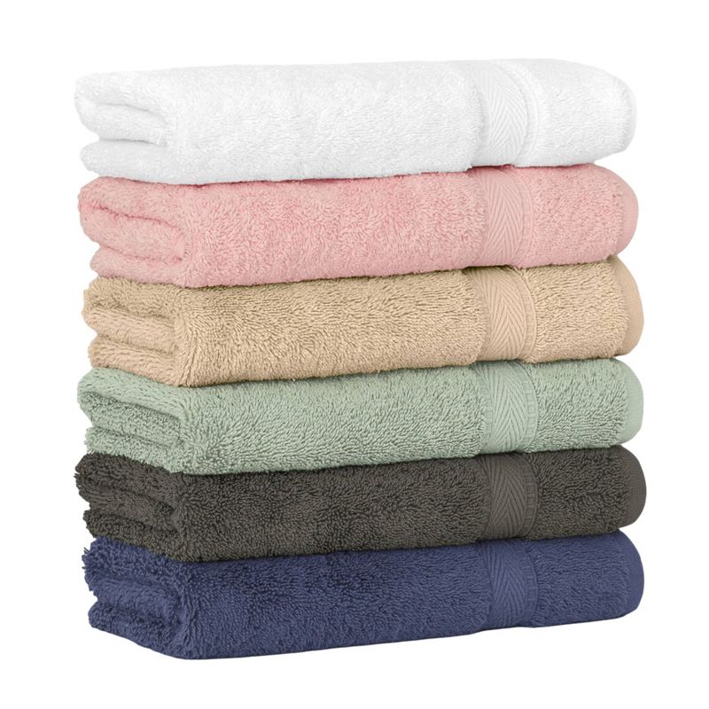 Turkish Cotton Sinemis Terry Towel Set Pink - Linum Home Textiles, 4 of 6